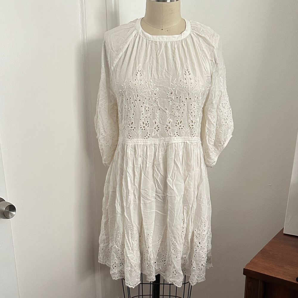 Never worn AE studio white dress